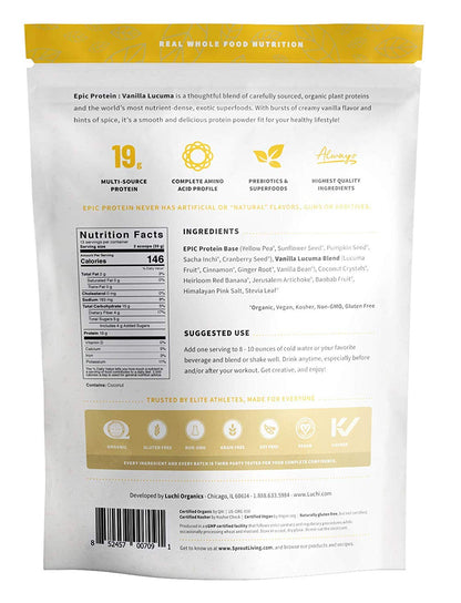 Epic Protein Vainilla Lúcuma 455g
