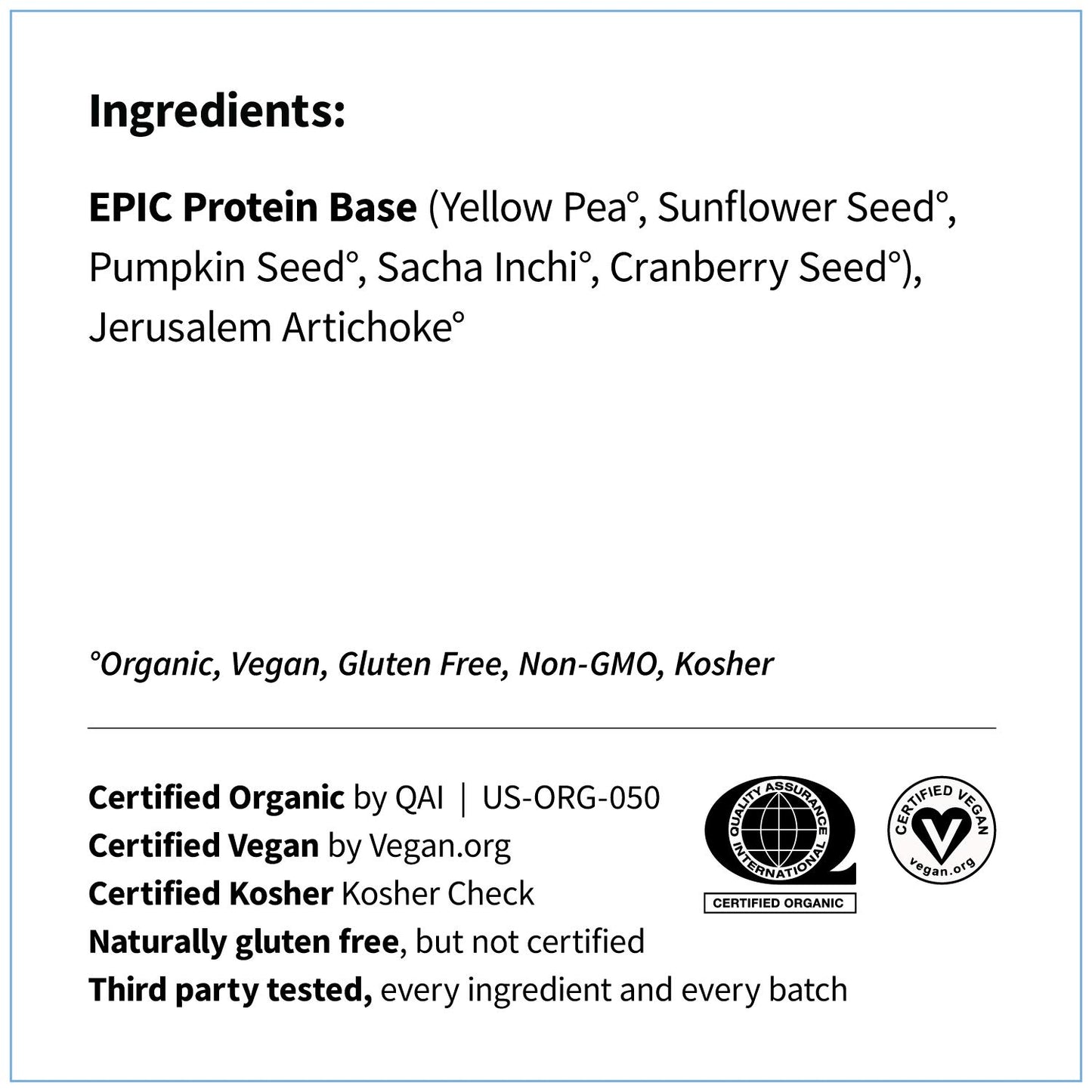 Epic Protein Original 455g